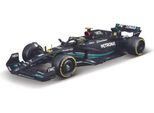 Bburago 1:24 F1 Mercedes Amg W14 E Con Casco, Valigetta Rigida #44 Hamilton