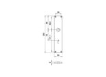 Cartello Di Ristrutturazione 220 Z In Acciaio Inox F00 Bb Distanza 72 Mm
