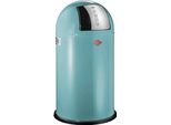 Wesco Pushboy. Cestino Per Rifiuti 50 Litri Turchese