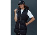 Gilet Lungo Trapuntato Da Donna Viana Nero L