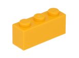 Lego® 250 Pezzi 3622 Mattoncini 1X3 Parte Basic 250 Arancione Chiaro
