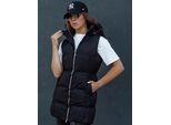 Gilet Lungo Trapuntato Da Donna Viana Nero Xl