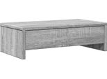 Vidaxl Supporto Per Monitor Con Cassetti Grey Sonoma 50X27X15 Cm