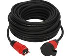 Brennenstuhl 9161250110 Cavo Di Prolunga 16 A Nero Rosso 25 M H07RN-F 3G 1,5 (9161250110)