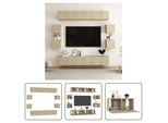 The Living Store Set Di Mobili Tv Da 10 Pezzi In Legno Rovere Sonoma