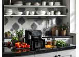 Lehmann Friggitrice Ad Aria 8L, Air Fryer Con Finestra, 12 Programmi, Max 200°C, Display Led Touch, 1800 W