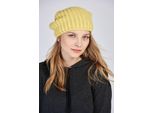 Cappello Da Donna Beanie Cappello Lavorato A Maglia Giallo Cappello Invernale Caldo Cappello Da Barboncino Invernale N-515