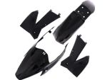 Kit 4 Carene Plastiche Polisport Nero Per Ktm Exc