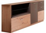 Kommode MÄUsbacher "Frame", Beige (Asteichefarben, Lava Matt), B:197Cm H:90Cm T:41Cm, Sideboards, Kommode, Breite 197 Cm