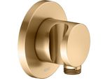 Keuco Raccord De Flexible Avec Support De Douche, Rosace Ronde, 59592250001, 59592250001
