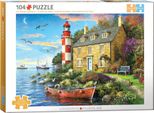 Eurographics Puzzle Cottage Lighthouse - Dominic Davison, 104 Teile, 6704-6024