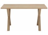 Schreibtisch MÄUsbacher "Mio", Braun (Eichefarben), B:140Cm H:75Cm T:70Cm, Tische, Schreibtisch