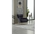 Poltrona Da Salotto Poltrona Imbottita Poltrona Monoposto Tessuto Grigio Poltrona Design Arredo