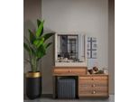 Tavolo Da Toilette Marrone Lussuoso Tavolo Da Toilette In Legno Tavolo Cosmetico Moderno