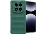 Xiaomi Redmi Note 14 Pro Sleeve - Silicone - Imoshion Custodia Morbida/Backcover - Verde Scuro