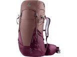 Plecak Turystyczny Damski Deuter Futura Pro 38 Sl - Ashrose/Cassis