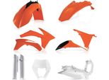 Kit Carene 10 Pezzi Acerbis Modello 2012 Arancio/Bianco Per Ktm