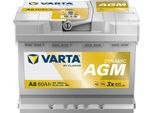 Varta A8 Silver Dynamic Agm 12V 60Ah 680A Batteria Auto Start-Stop 560 901 068 Incl. 7,50 € Di Cauzione