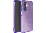 Avizar, Custodia Glitterata Per Samsung Galaxy A26 Antiurto Scintillante, Viola