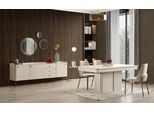 Set Da Pranzo Bianco Set Da Pranzo Di Design 6X Sedie Imbottite Credenza