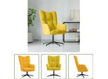 The Living Store Relaxsessel Senfgelb Samt
