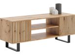 Focus Soppalco Mobile Rtv 135 Cm - Decori Modanature Rovere Artigianali