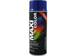 Vernice Acrilica Blu Oltremare Lucido Maxicolor RAL5002 400Ml Spray Motip