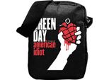 Green Day - Borsa A Tracolla "American Idiot"" RO14454 (Taglia Unica) (Nero/Rosso/Bianco)"