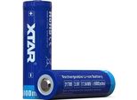 Xtar Battery 21700 3 7V Li-Ion 4900 Mah