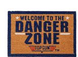 Top Gun - Tappetino Per Porta "Welcome To The Danger Zone"" TT218 (Taglia Unica) (Marrone/Blu)"