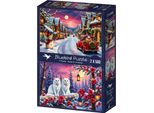 Puzzle Bluebird Pronto Per Il Natale 2X500 Pezzi
