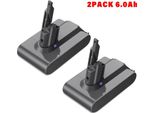 Batteria Ricaricabile Da 21,6 V, Capacità 6000 Mah, 2PACK 6,0 Ah