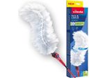 Vileda Dustpan With Long Handle + 1 Flex&Catch Refill