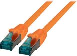 Efb MK6001.0,15O Efb RJ45 Patchkabel S/Ftp, Cat.6A, Lszh, 0,15M, Orange