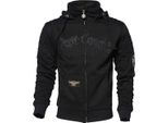 Felpa Con Cappuccio Con Zip Choppers Por Vida West Coast Choppers Uomo