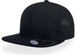 Atlantis Bank | Cappello Da Banca Con Design A 6 Pannelli - Chiusura In Pvc - Colore: Nero/Nero - Taglia: Unica