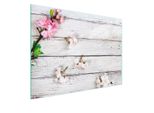 Tagliere Piastra Copriforno Tagliere In Vetro Multiplo 30X22 Cm Legno Orchidea
