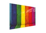 Tagliere Piastra Di Copertura Dei Fornelli Tagliere In Vetro Multiplo 30X22 Cm Legno Colorato