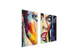 Piastre Copriforno 2 Pezzi 75X52 Ceramica Copriforno Tagliere Vetro Donna Colorato