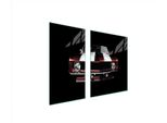 Piastre Copri Fornelli 2 Pezzi 90X52 Ceramica Copri Piano Cottura Vetro Tagliere Auto Sportive Auto