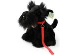 Rappa Cane Schnauzer Di Peluche Con Guinzaglio 30 Cm ECO-FRIENDLY