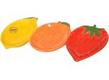 Piatto Rotondo Decorativo In Porcellana 30 Cm Motivo Frutta | Piatto Da Portata Multifunzionale