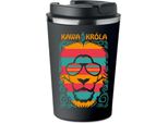 Tazza Termica Premium Con Stampa King's Coffee, Regalo, 350Ml, 0,35L, KT_012