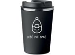 Tazza Termica Premium Con Stampa Eat Drink Tamagotchi 350Ml 0,35L KT_002