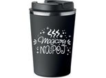 Tazza Termica Premium Con Impronta Magic Drink Caffè 350Ml 0,35L KT_013