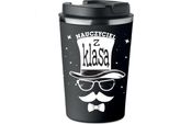 Tazza Termica Premium Con Impronta Lehrer Mit Klasse Regalo 350Ml KT_109