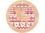 Decorazioni Per Albero Di Natale In Legno D15