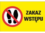 Cartello "Vietato Entrare"" 20X30 Cm Pvc T003"