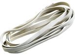 Elastico Diametro 80 Mm X Larghezza 6 Mm, Bianco 1 Kg