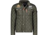 Giacca Trapuntata Geographical Norway Uomo Verde WY4492H/GN-KAKI Taglia M